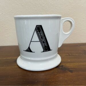 Anthropologie Monogrammed “A” Mug